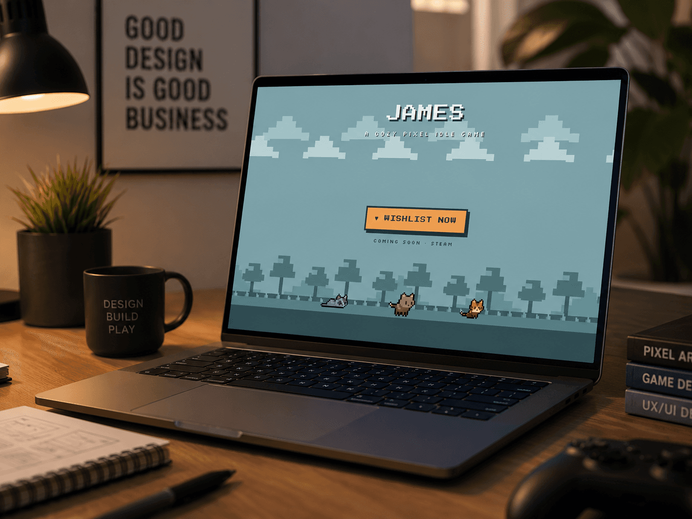 James — Spieleentwicklung